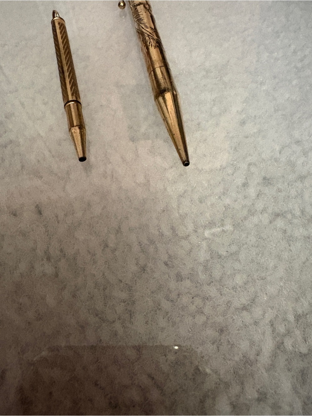 Vintage Parker 51 Pen & Pencil Set Gold Filled WWII Era w Box Rare - Picture 10 of 10